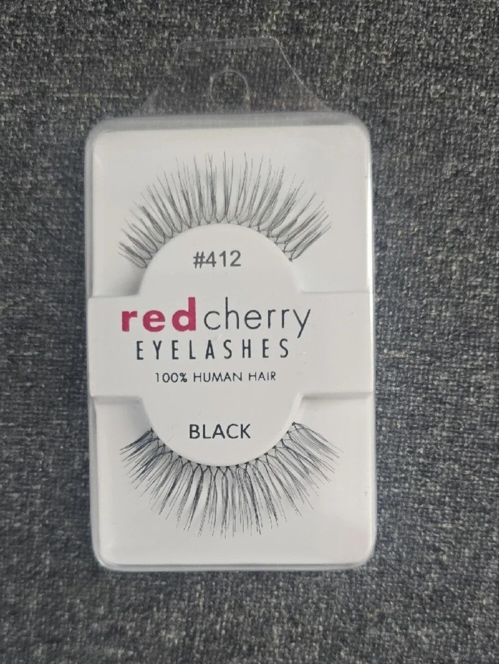 Red Cherry False Eyelashes Black - #412 & #15